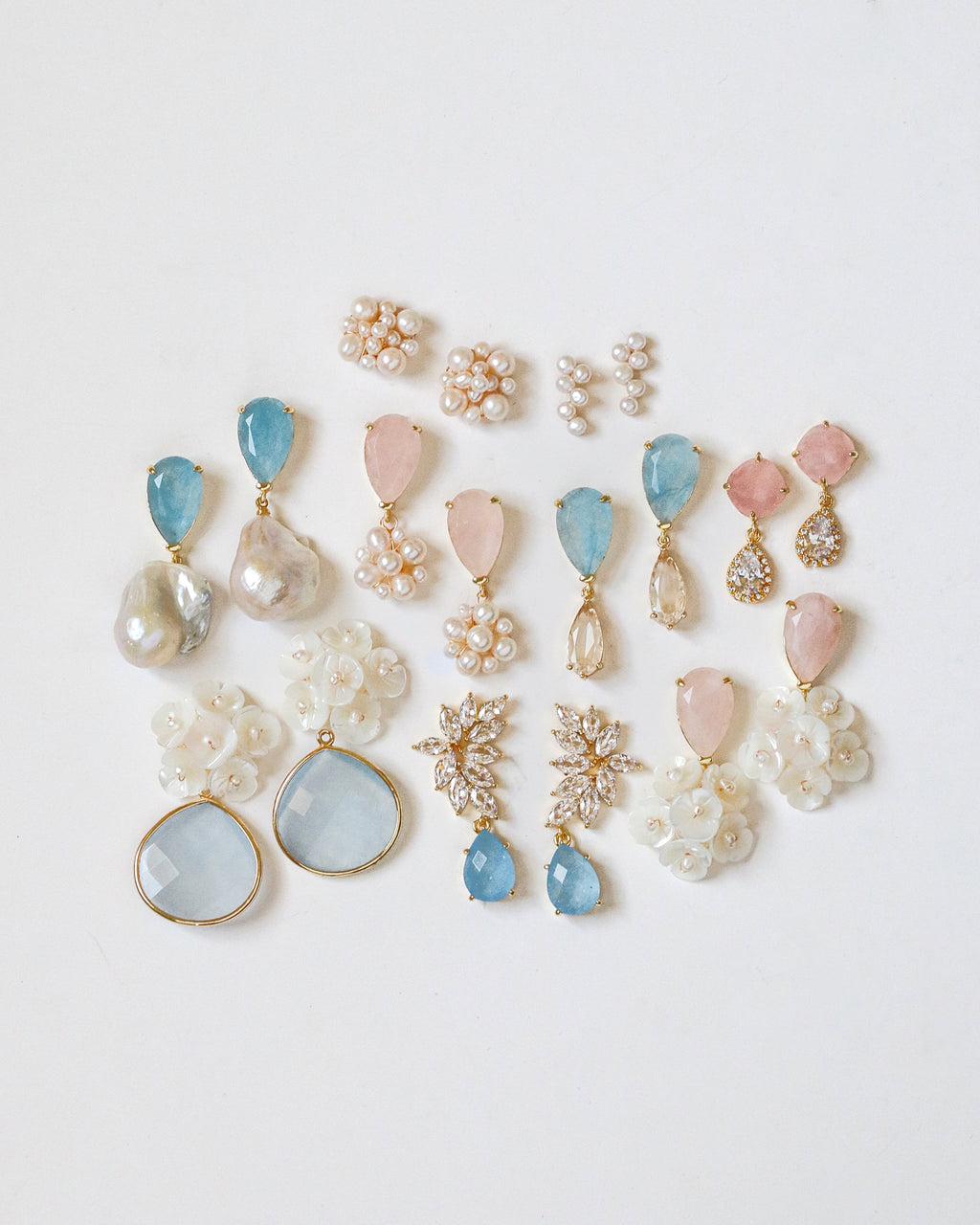 Bouquet + Light Blue Drop