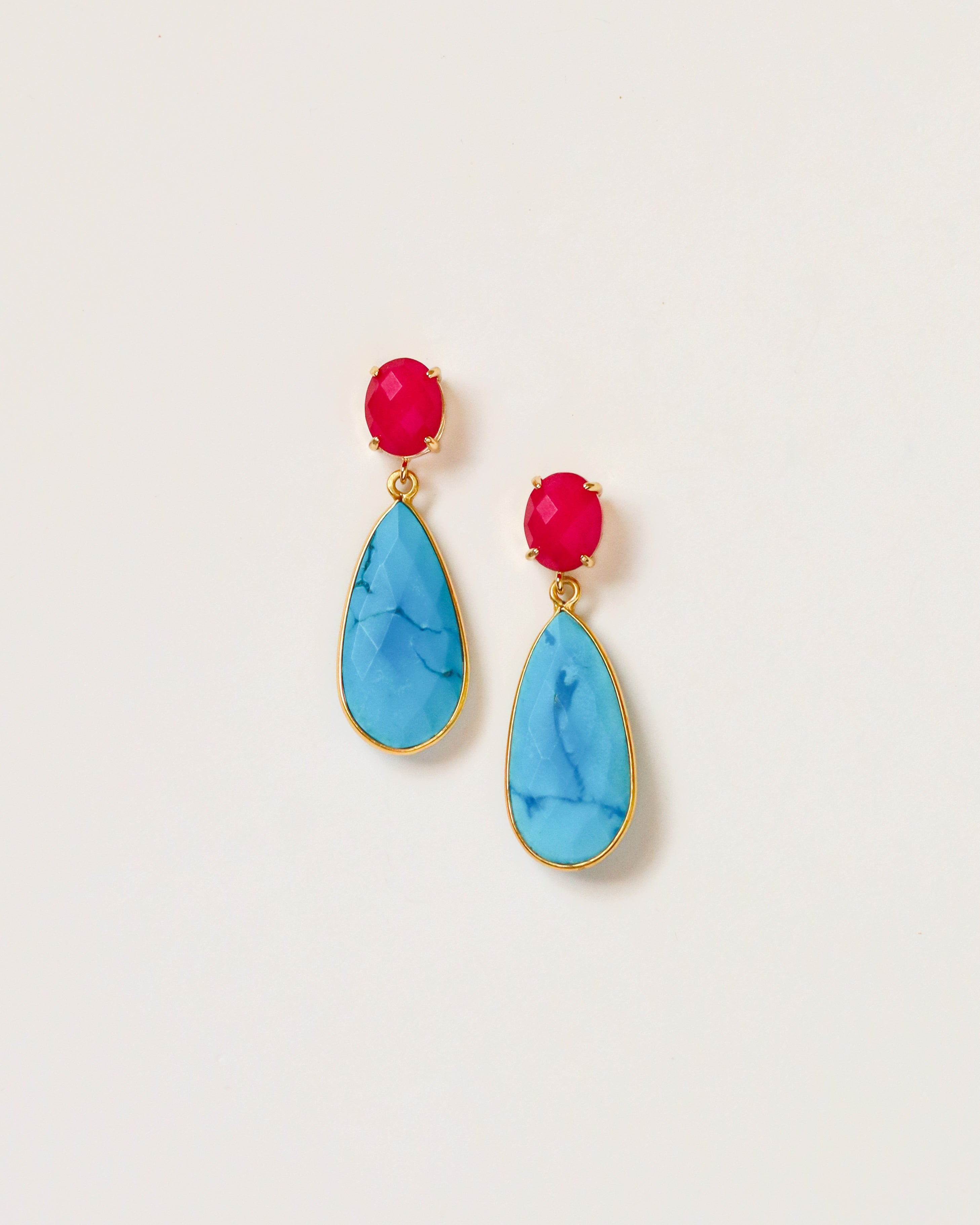 Pink + Turquoise