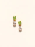 Green + Glitzy Teardrop