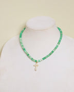 Chrysoprase Cross