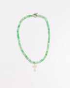Chrysoprase Cross