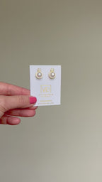 Double Round Diamond Pearls