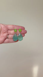 Green + Aqua Drops