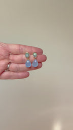 Petite Aqua + Blue Drops