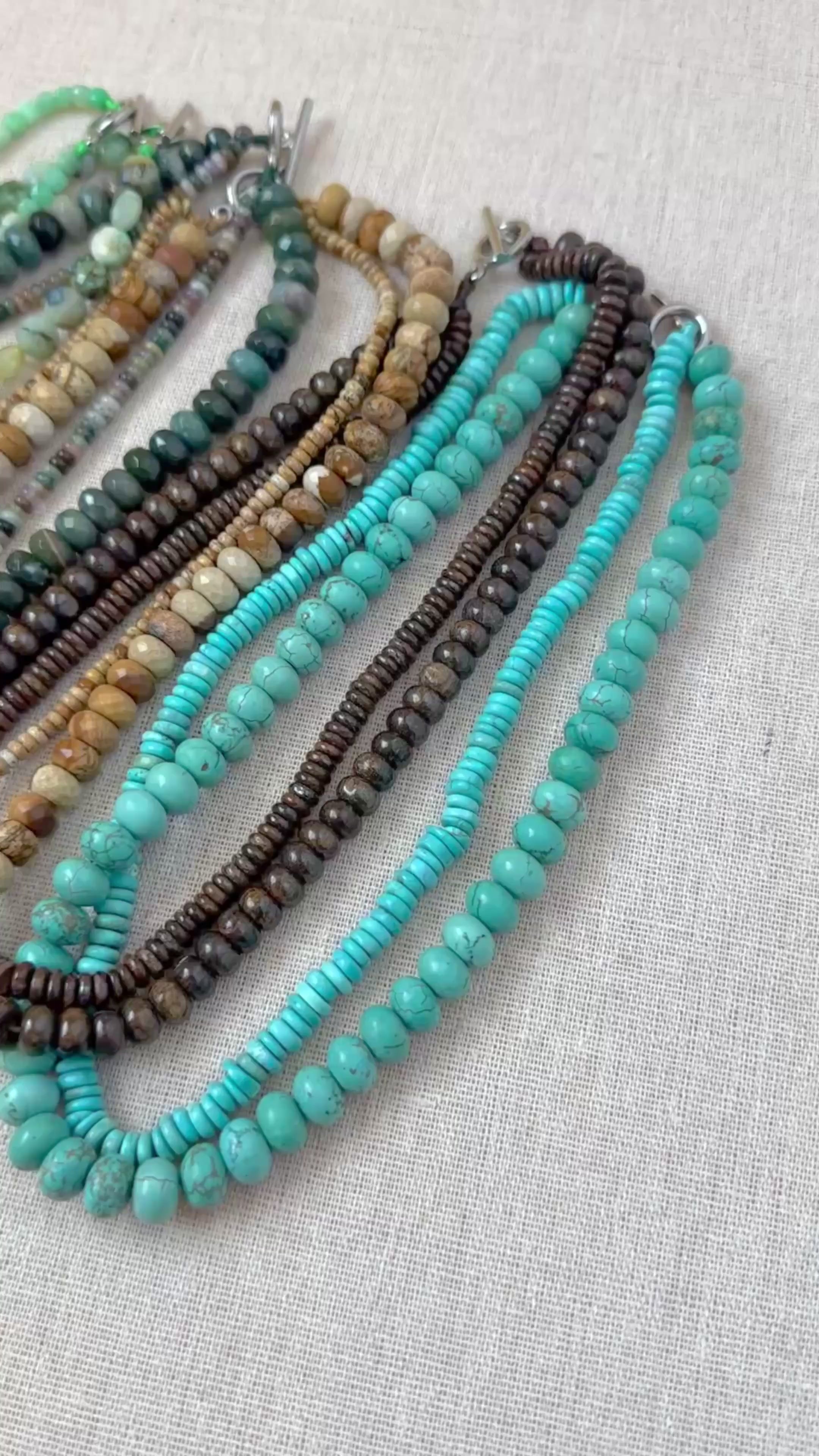 Chrysoprase Jade Single Strand – Vivian Drew