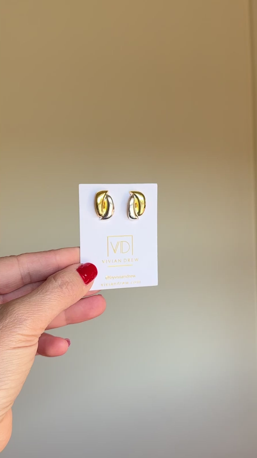 Silver & Gold Small Twists