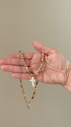 Light Brown Jasper Cross