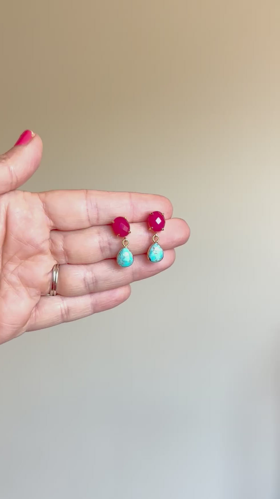 Mini Pink + Turquoise