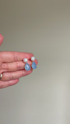Dainty Pearl + Blue Drop