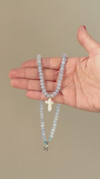 Aquamarine Cross