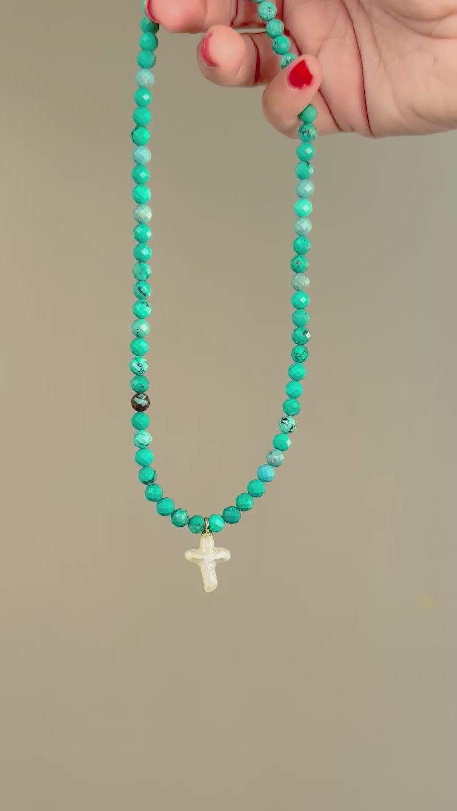 Turquoise Cross
