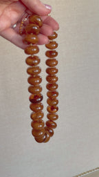 Brown Acrylic  Necklace