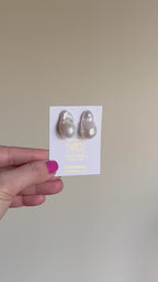 Baroque Pearl Studs