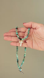 Green Turquoise Cross