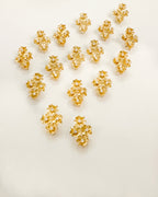 Glitzy Bloom Studs