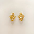 Glitzy Bloom Studs