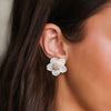 Small Forget-Me-Not Pearl Studs