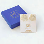 Pearl Flower Shell Studs