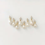 Dainty Diamond Pearls
