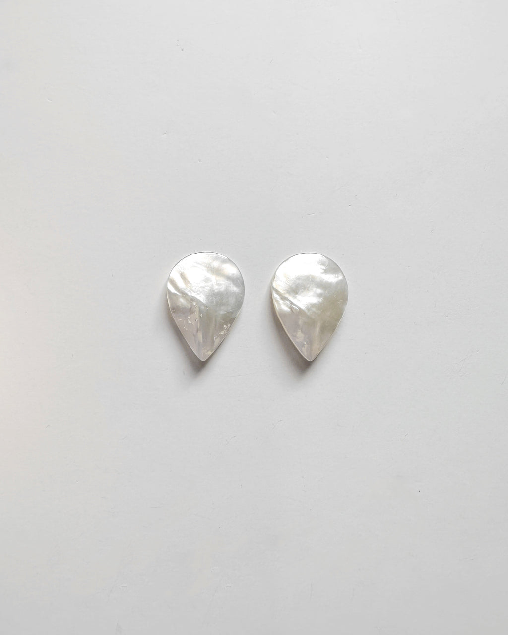 Teardrop Pearl Studs
