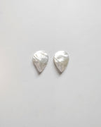 Teardrop Pearl Studs
