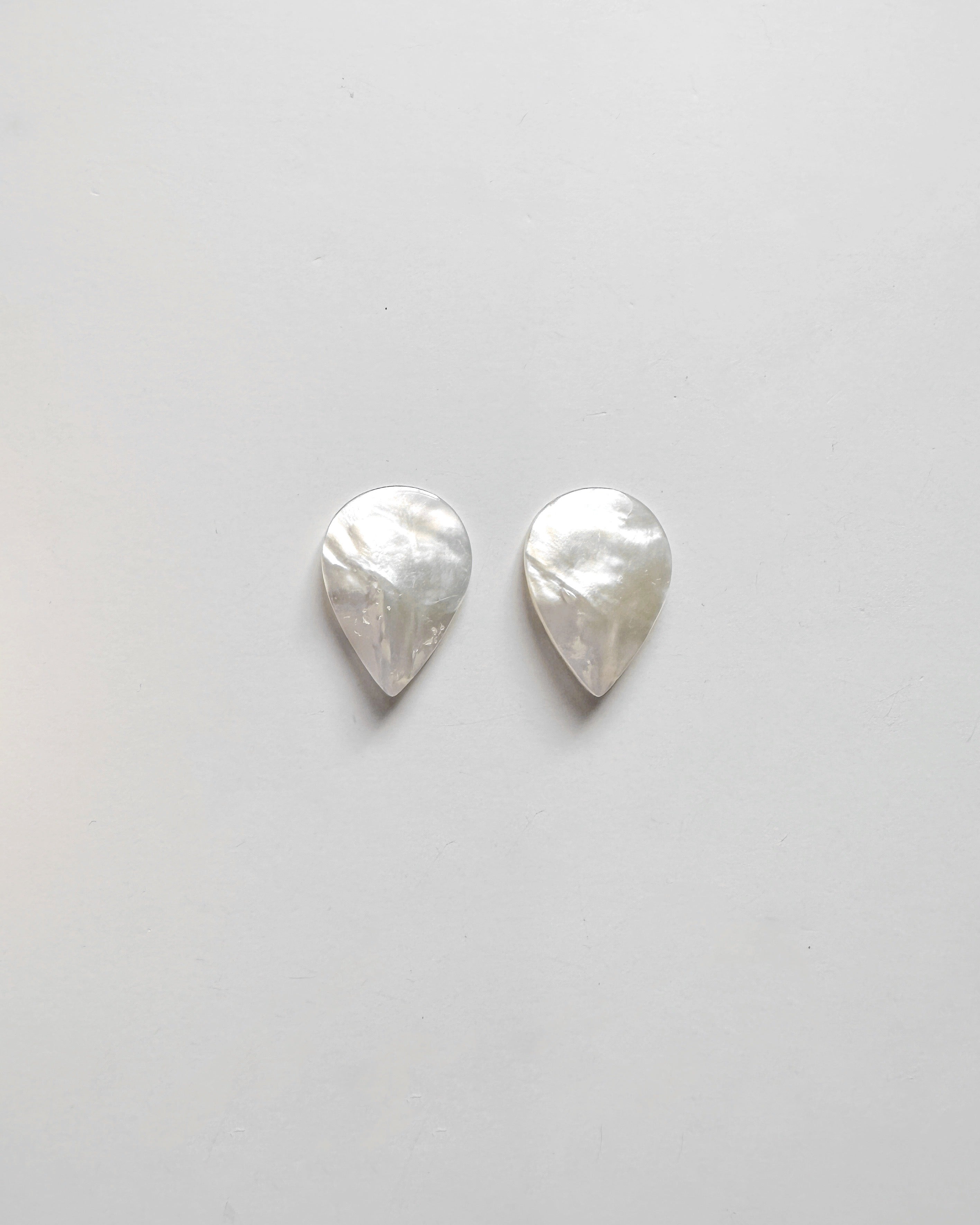 Teardrop Pearl Studs