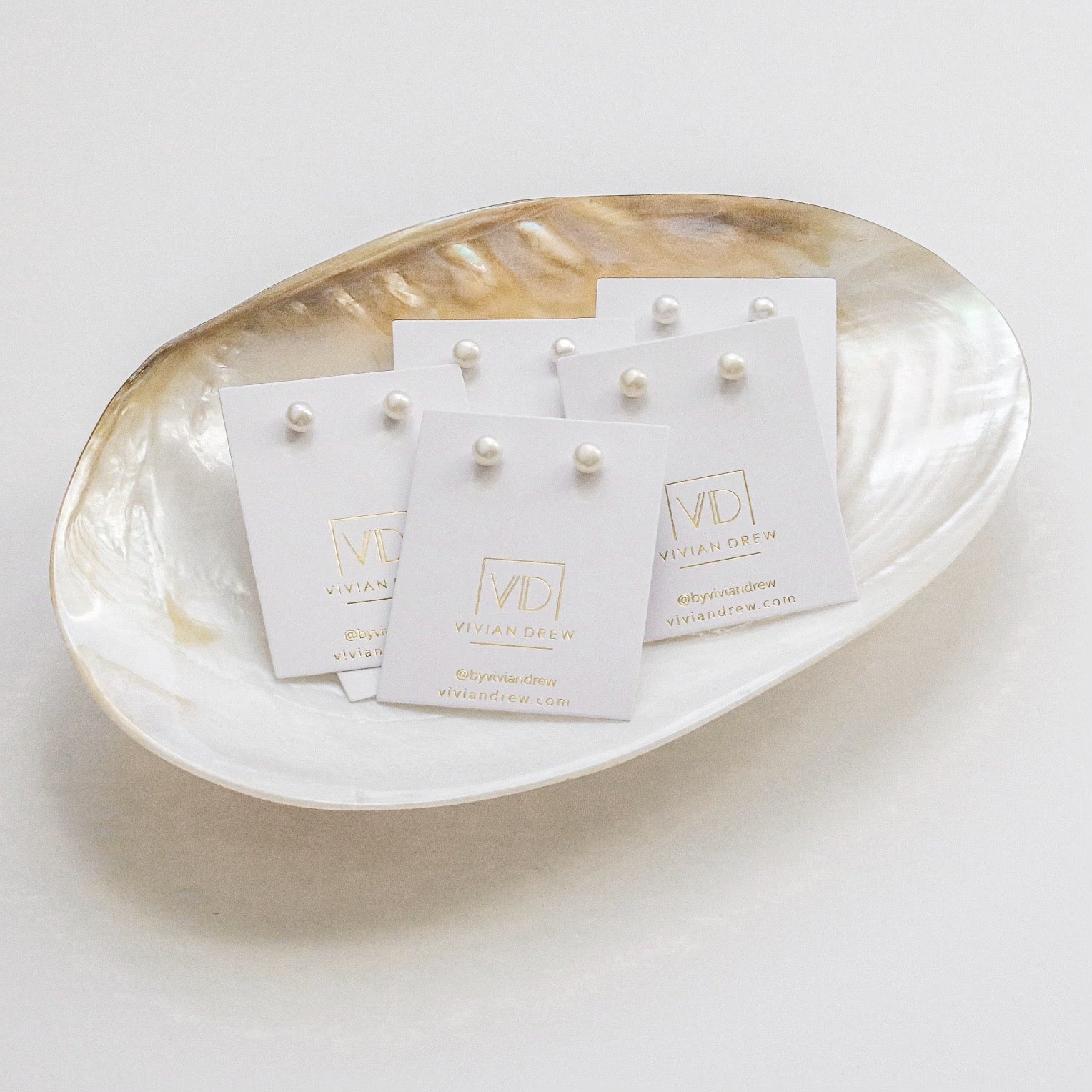 Petite Pearl Studs