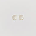 Pearl Scalloped Studs