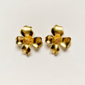 Large Gold Primrose Studs