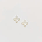 Pearl Cross Studs