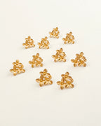 Triple Bloom Studs