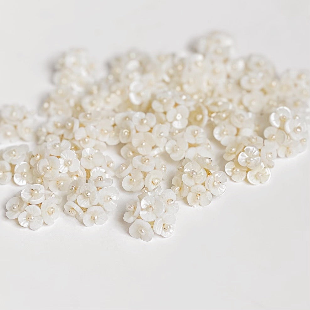 Pearl Bouquet Studs