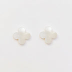 Pearl Clover Studs
