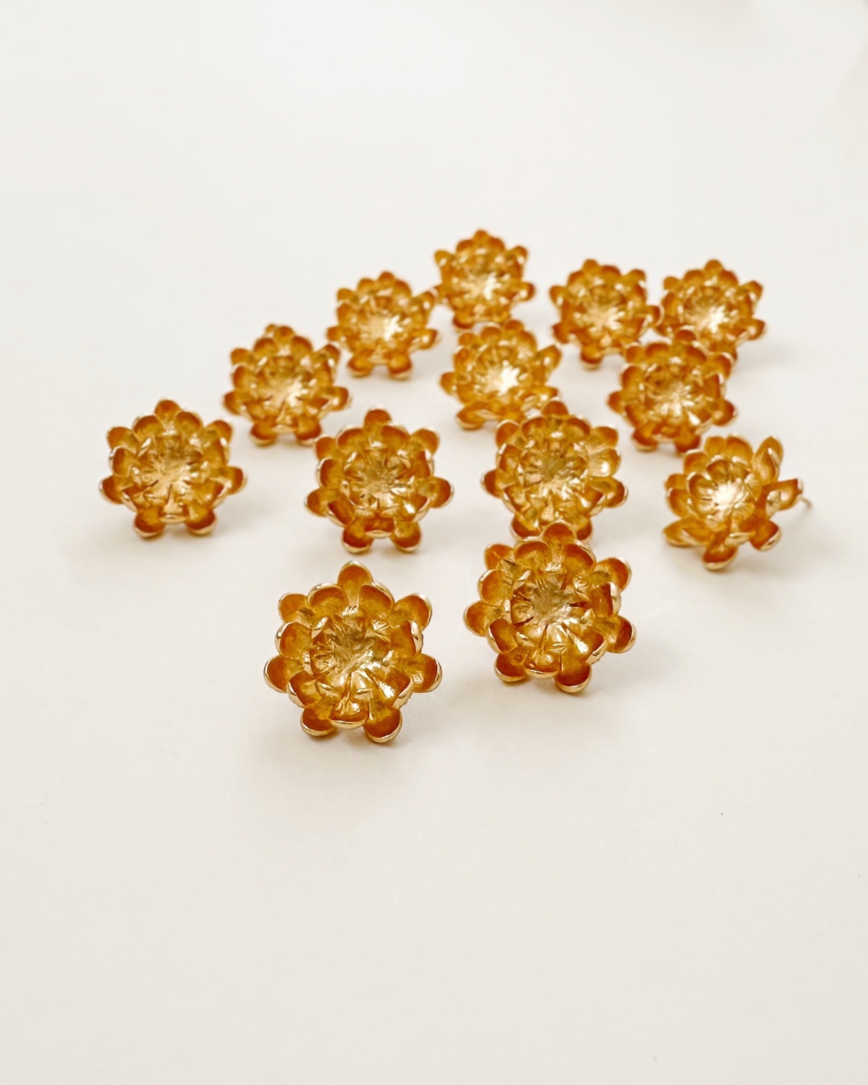 Peony Studs