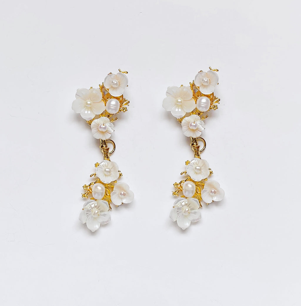 Delicate Pearl Flowers