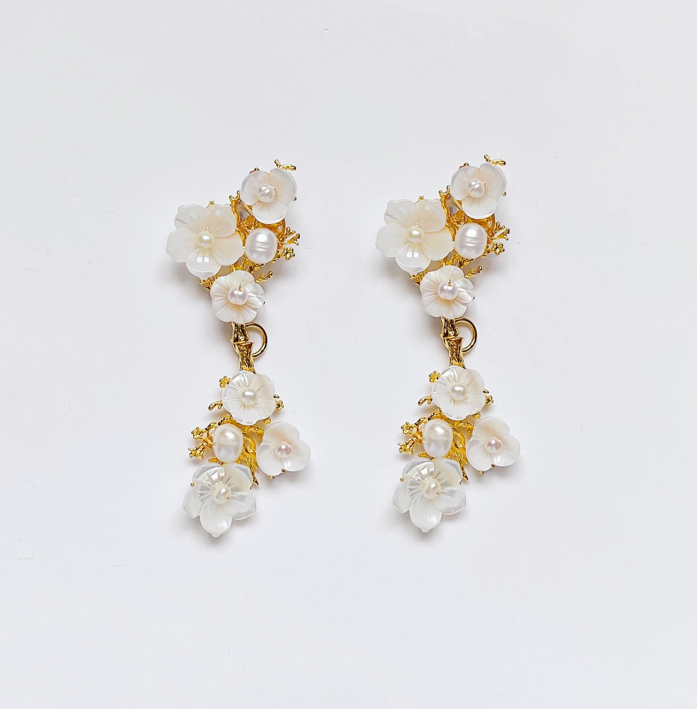 Delicate Pearl Flowers